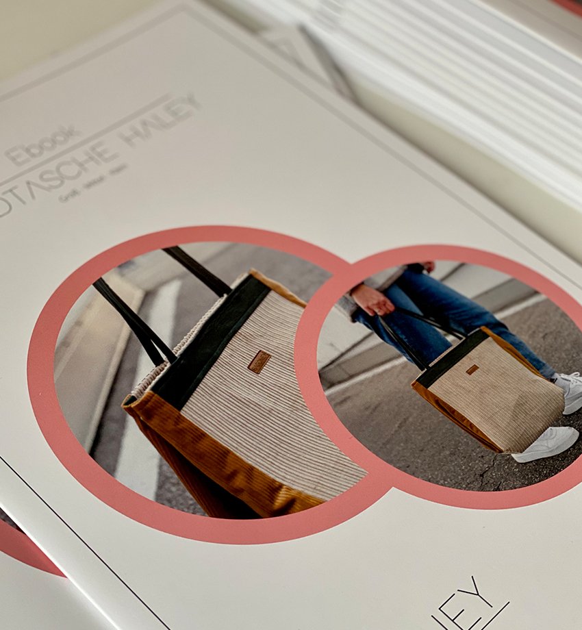 Schnittmuster Handtasche HALEY - Papierform - bagoney